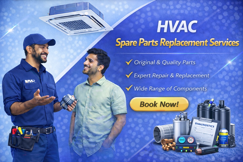 HVAC Spare Parts Replacement Services in Odisha
